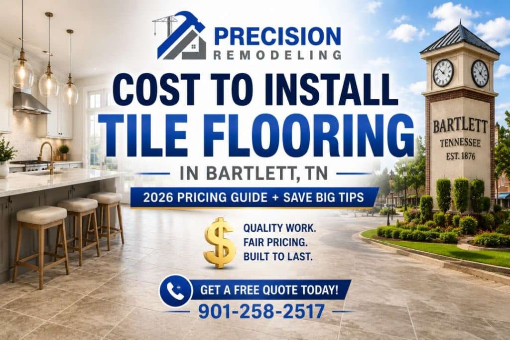 Cost to Install Tile Flooring in Bartlett, TN: 2026 Pricing Guide (+ Save Big Tips)