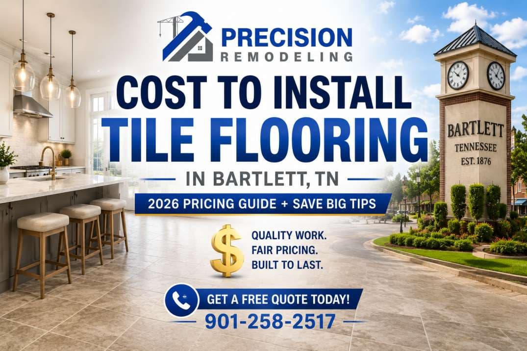 Cost to Install Tile Flooring in Bartlett, TN: 2026 Pricing Guide (+ Save Big Tips)