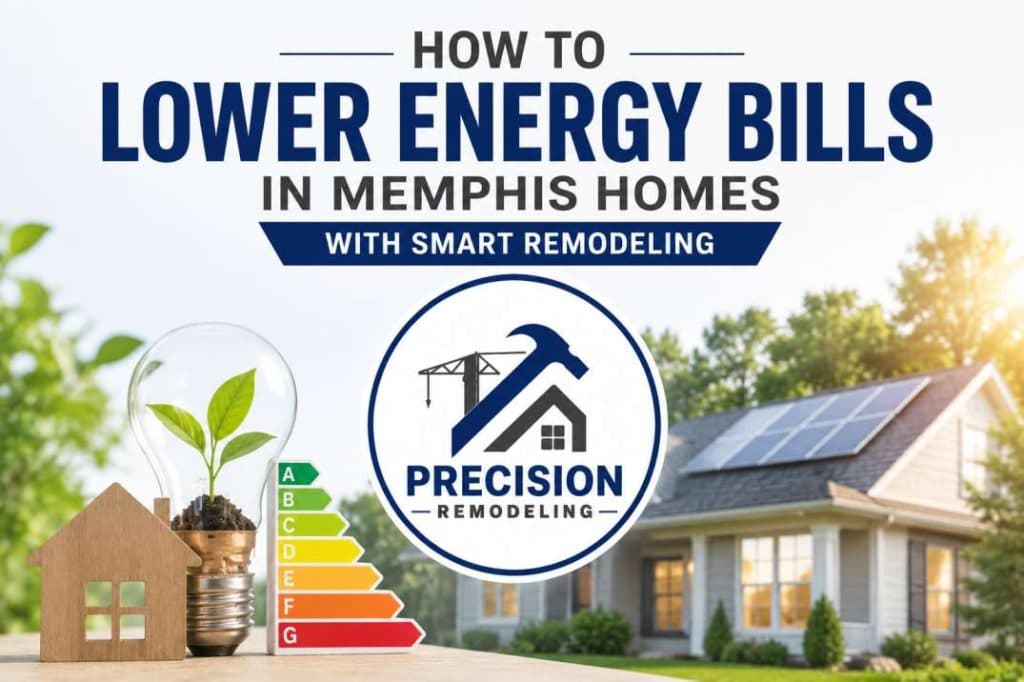 How to Lower Energy Bills in Memphis Homes with Smart Remodeling (2026 Guide)