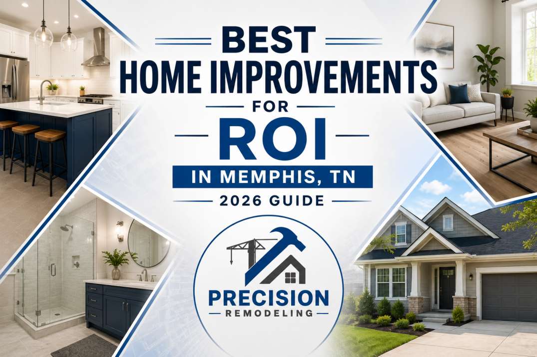 best improvements ROI in memphis tn home renovations , home remodeling, home ideas, home design ideas, home maintenance same day home services