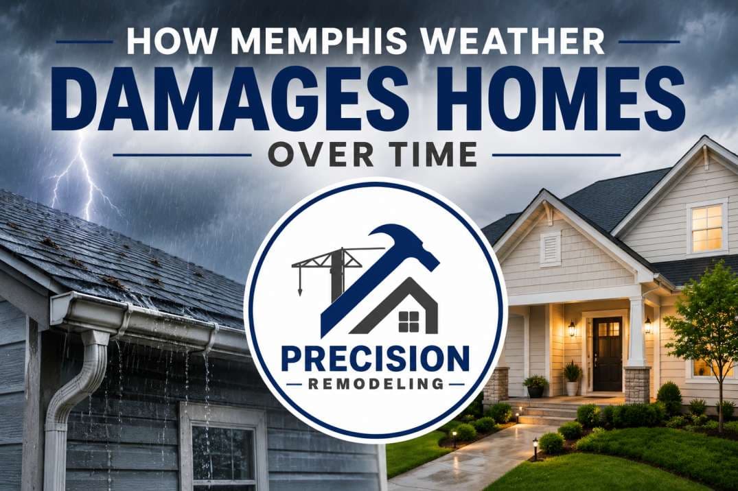 How Memphis Weather Damages Homes Over Time