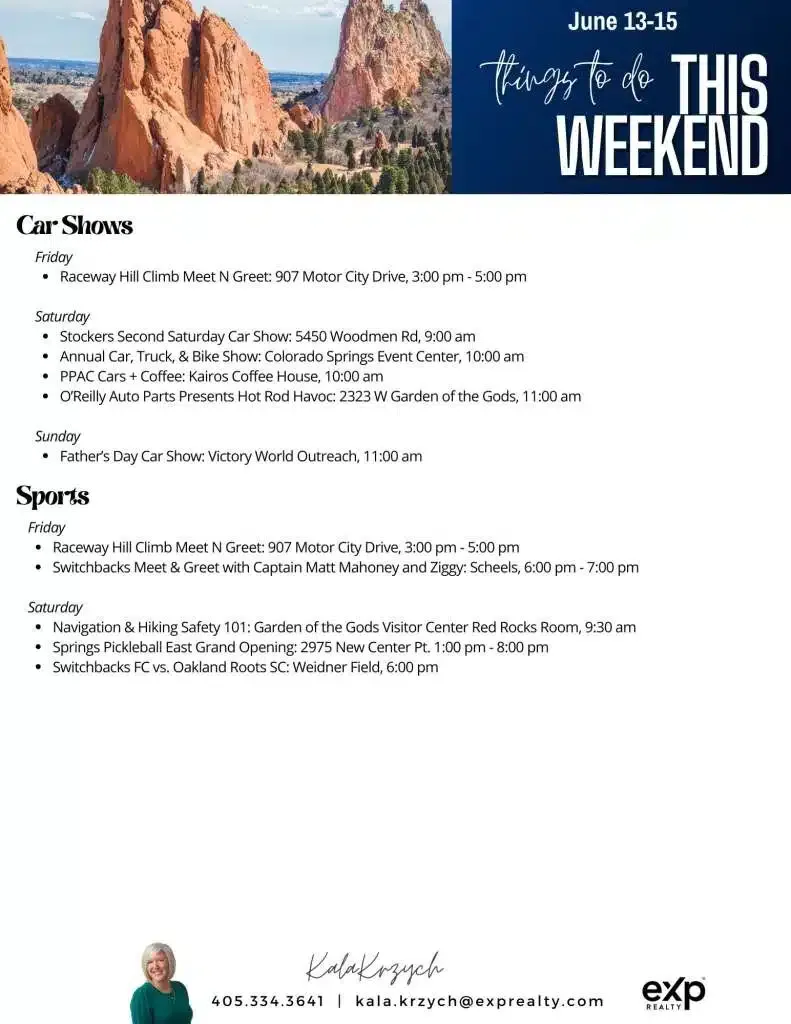 Colorado Springs Whats Going On 10 Colorado Springs Local Experts – Colorado Finest Agency